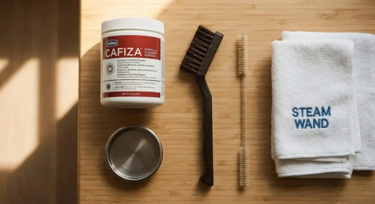 how to clean an espresso machine