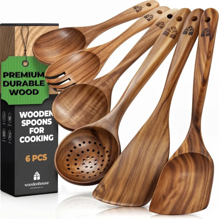 how to clean wooden utensils