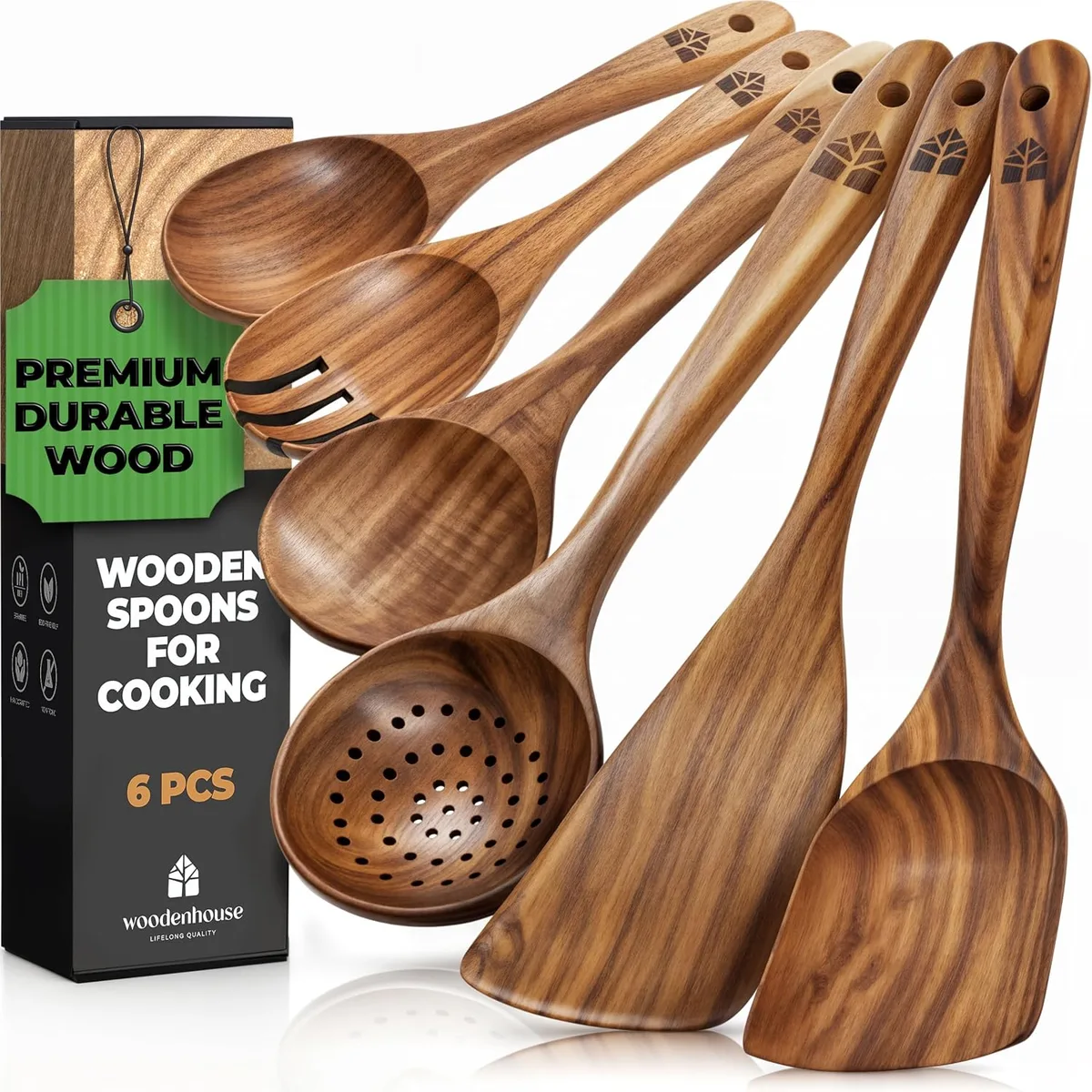 how to clean wooden utensils