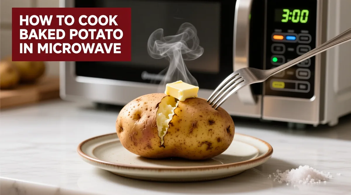 how to cook potatoes in a microwave