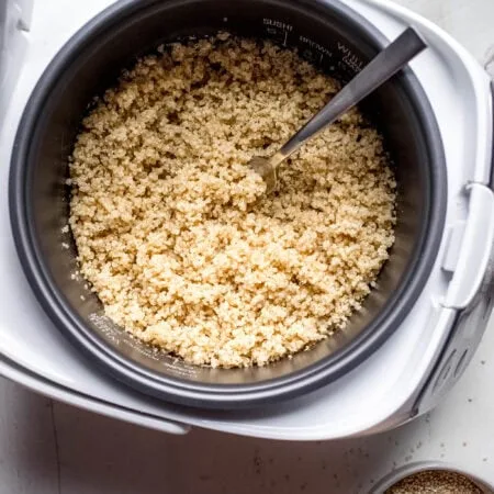 how to cook quinoa in a rice cooker