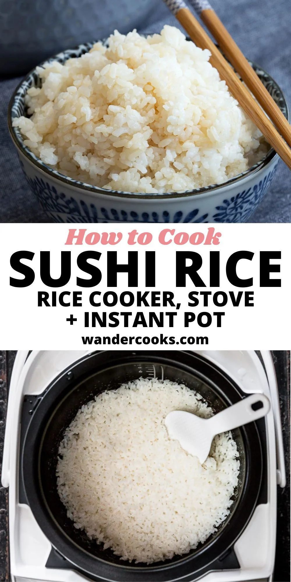 how to cook sushi rice in a rice cooker