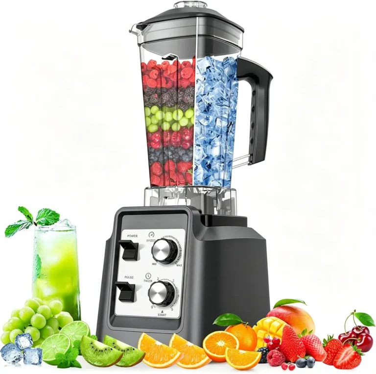 how to crush ice in a blender