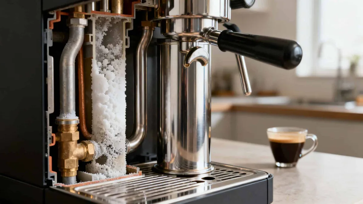 how to descale an espresso machine