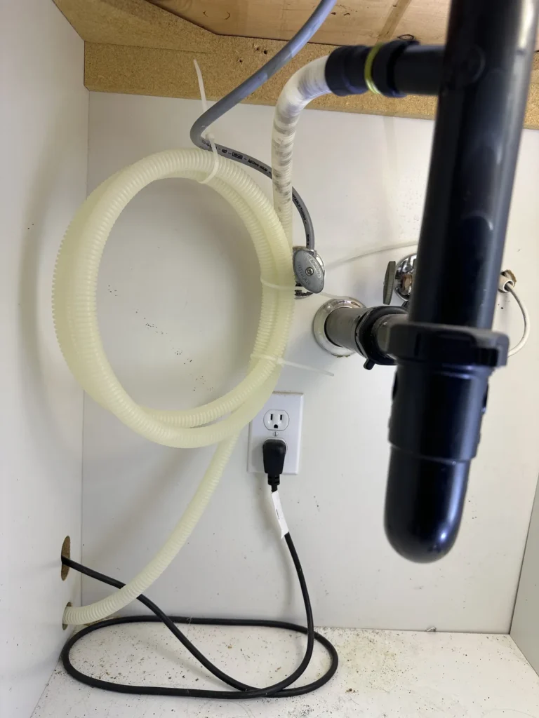 how to drain an ice maker