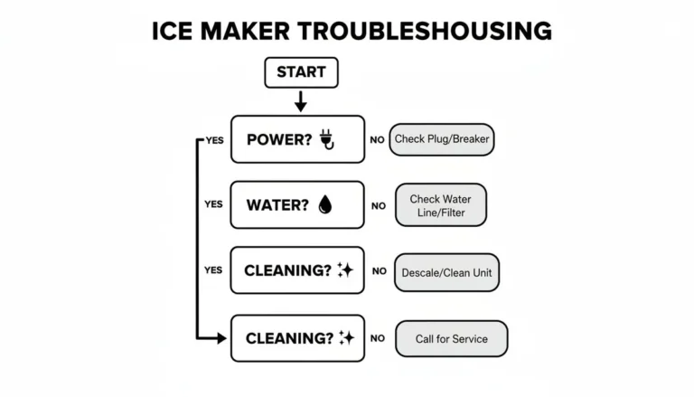 how to fix an ice maker not making ice