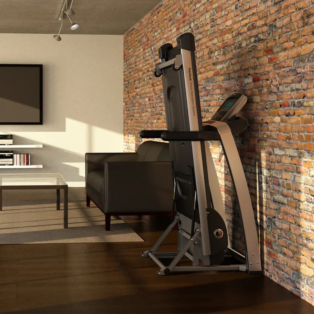 how to fold a treadmill