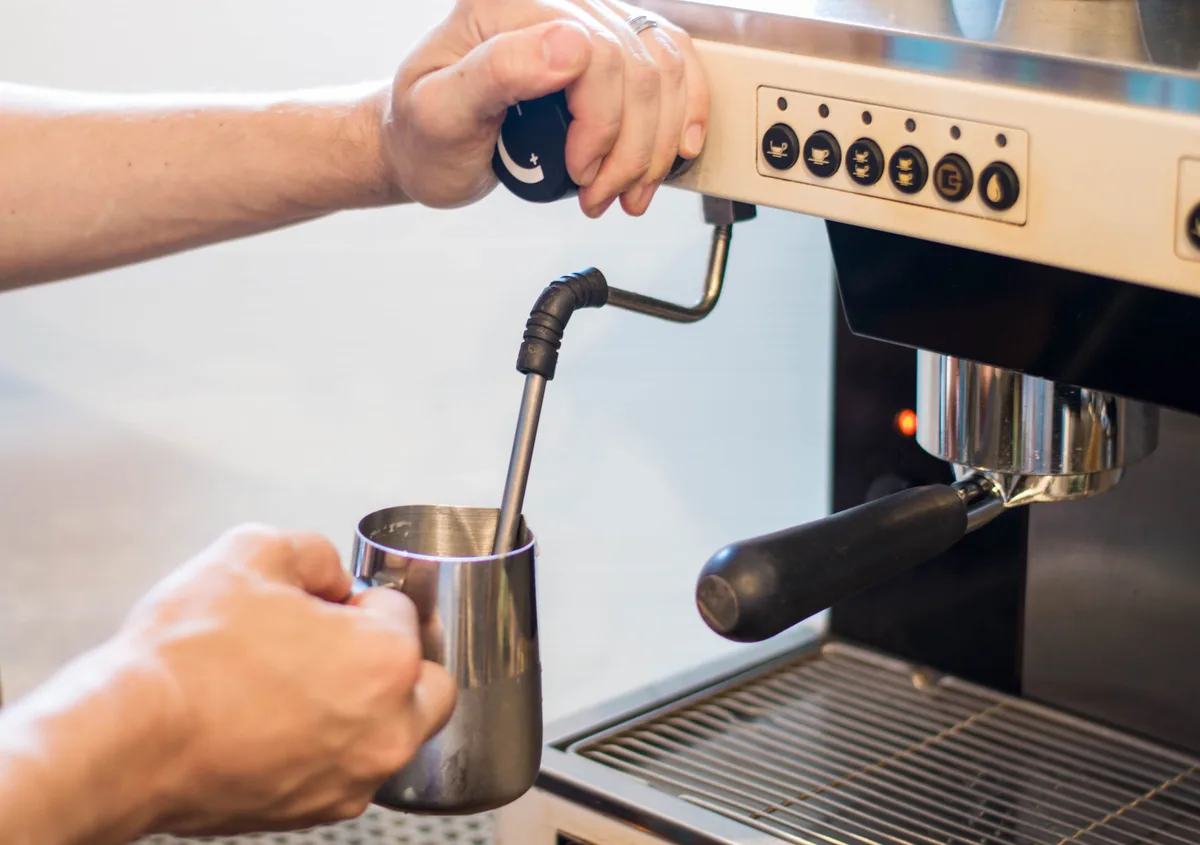 how to froth milk with an espresso machine