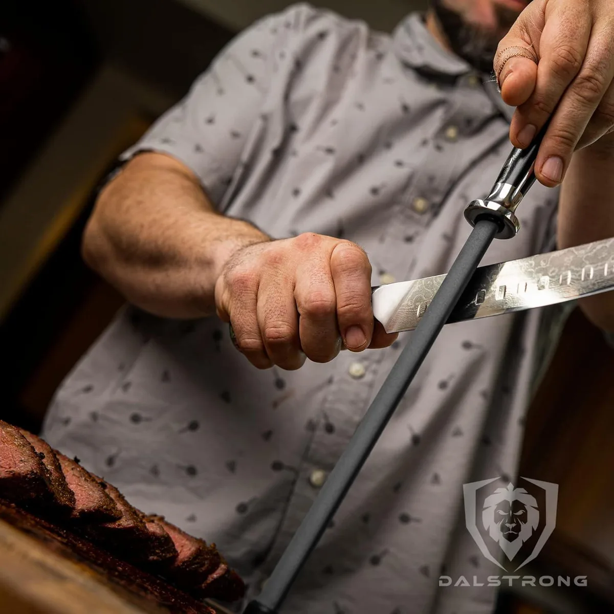 how to hone a kitchen knife