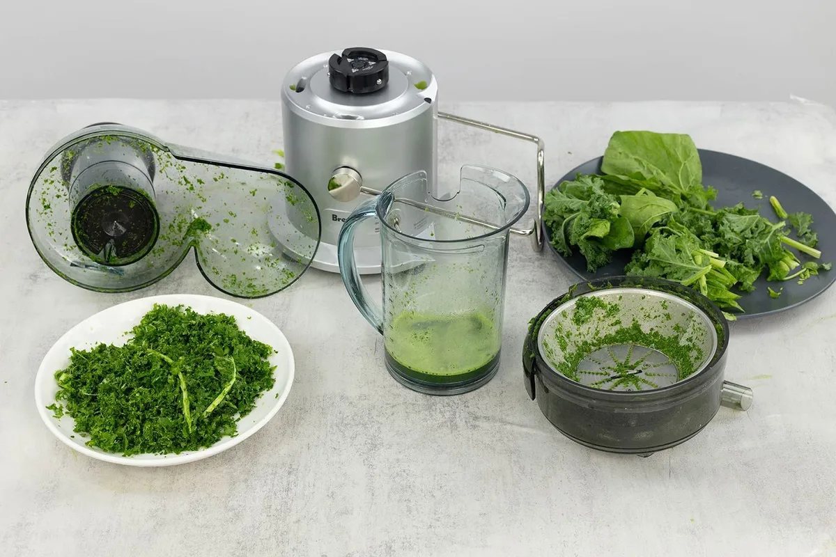 how to juice leafy greens