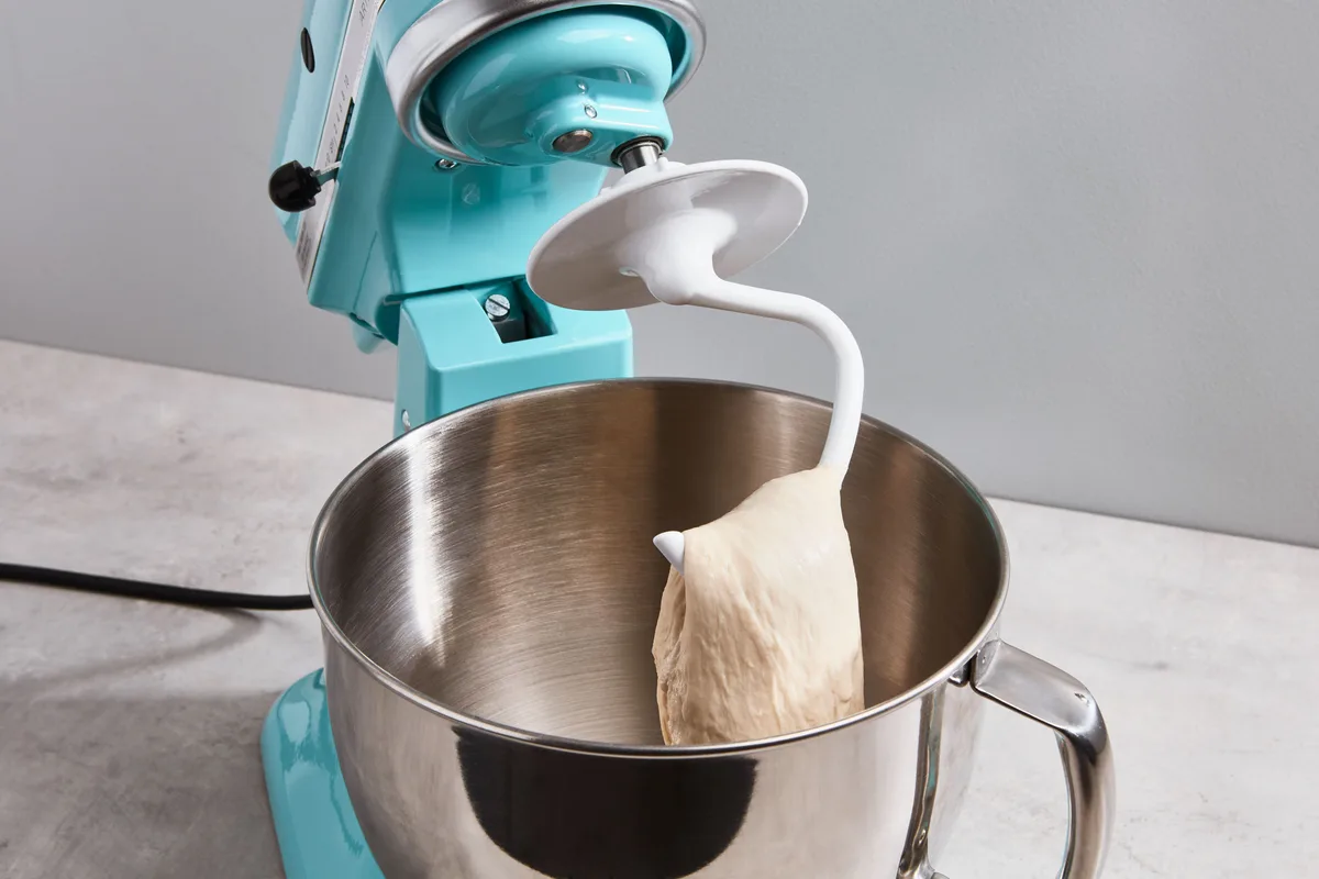 how to make bread dough with a stand mixer