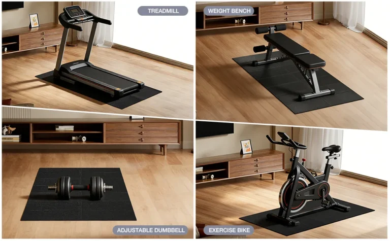 how to protect the floor under a treadmill