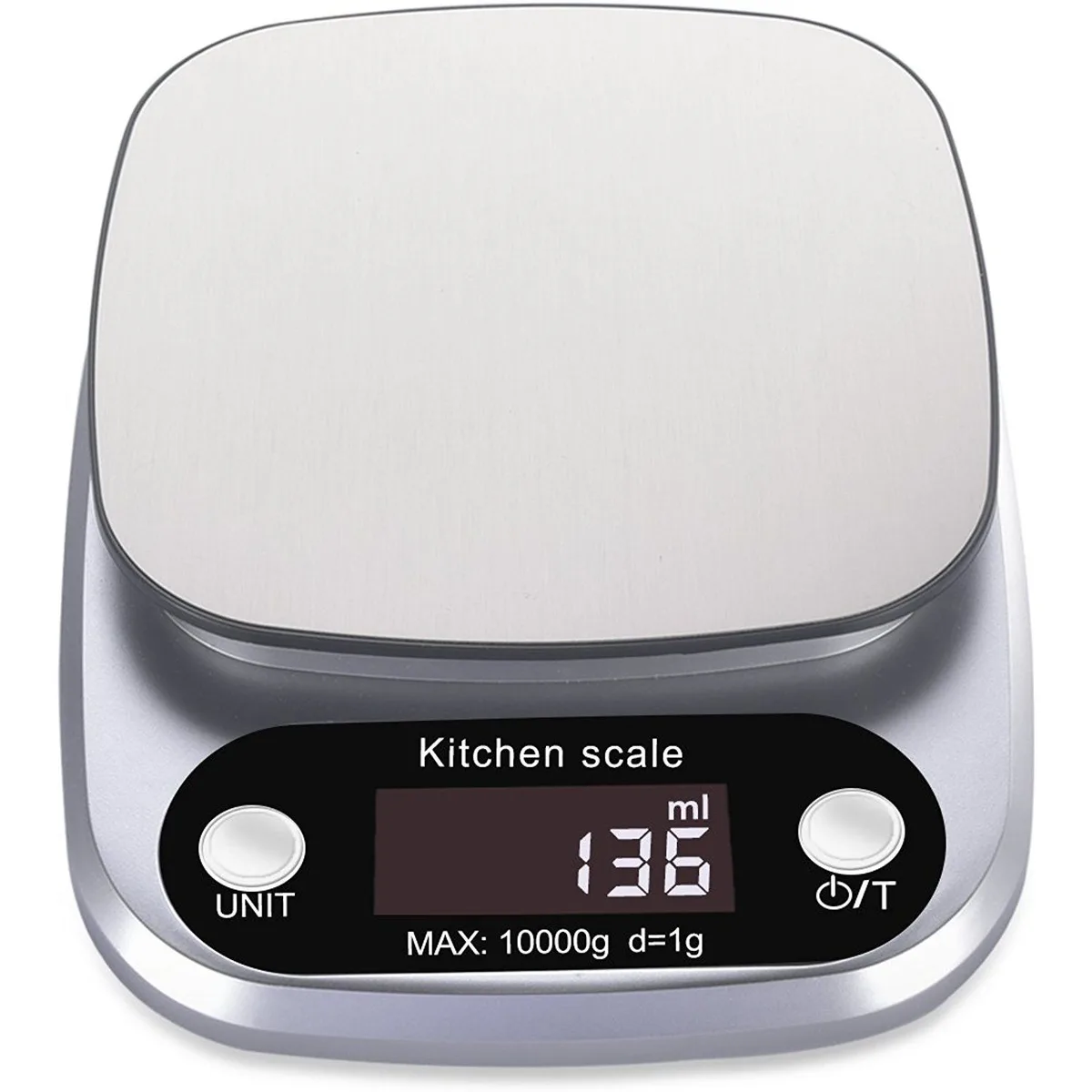 how to reset a kitchen scale