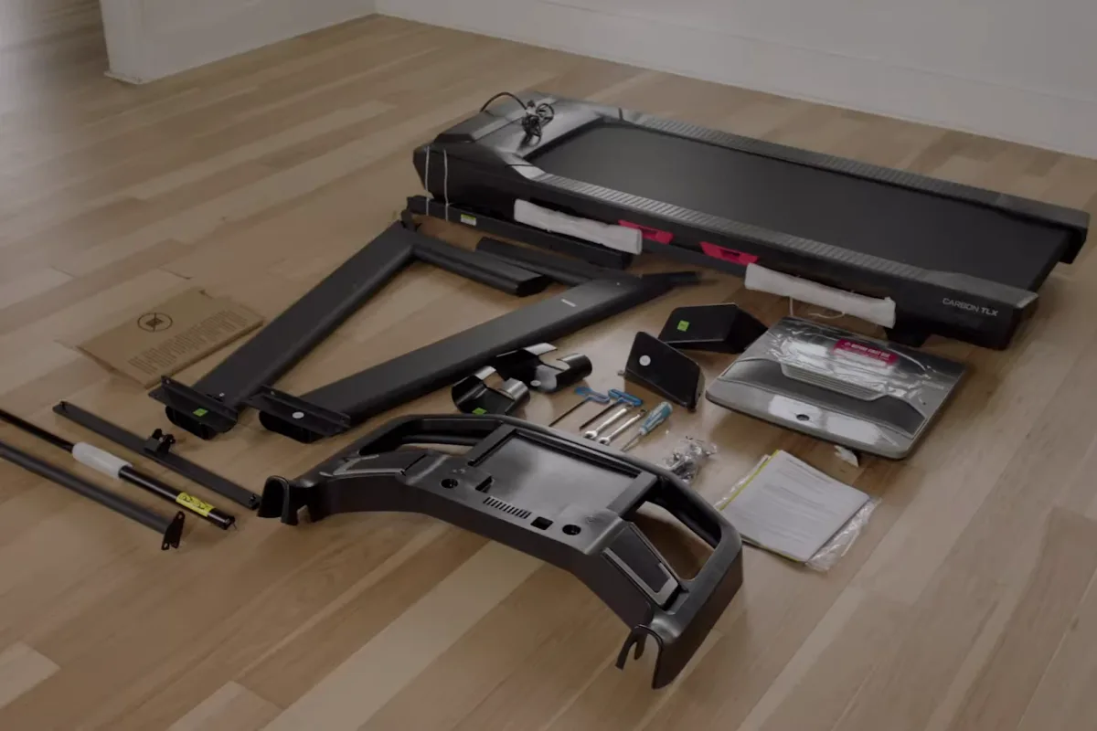 how to set up a treadmill