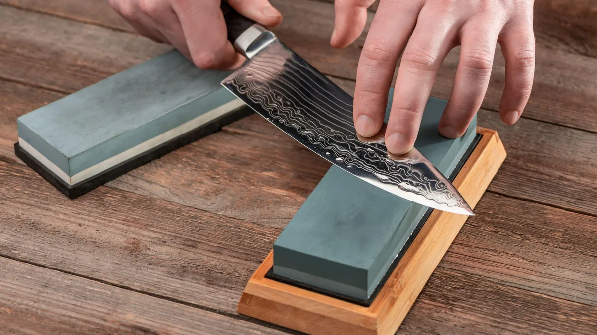 how to sharpen a chef knife