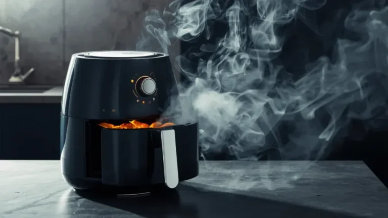 how to stop an air fryer from smoking