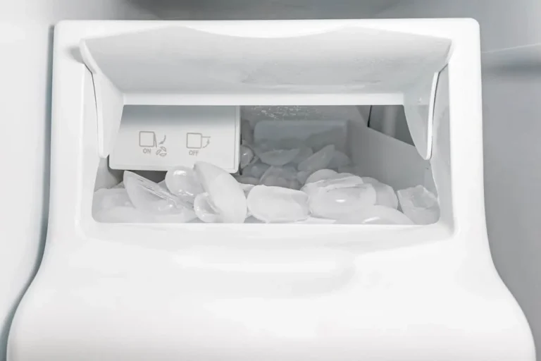 how to store an ice maker