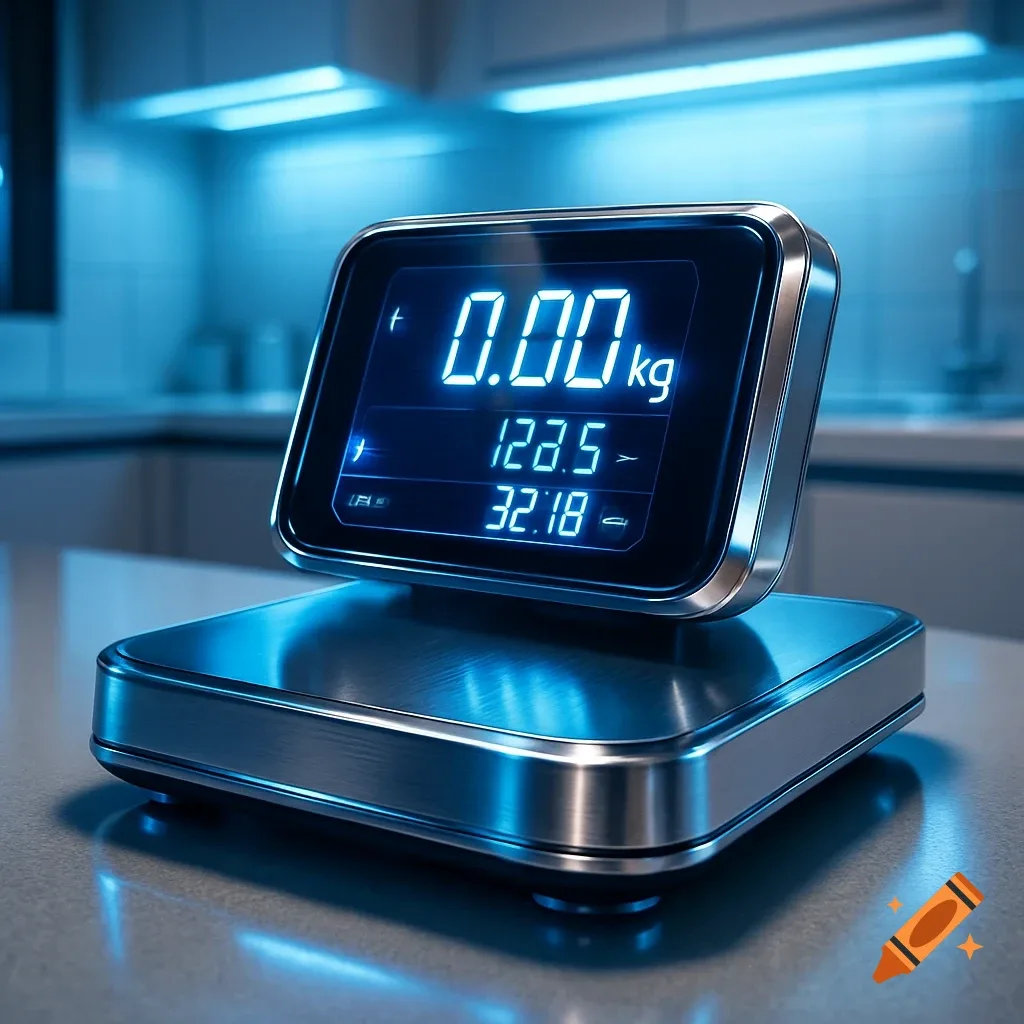 how to use a digital kitchen scale
