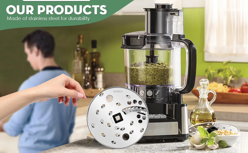 how to use a food processor for slicing