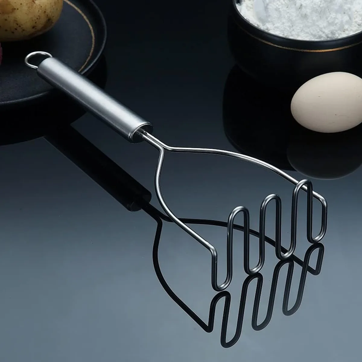 how to use a potato masher