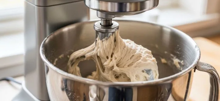 how to use a stand mixer for bread