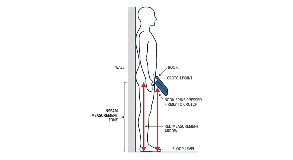Inseam measurement method