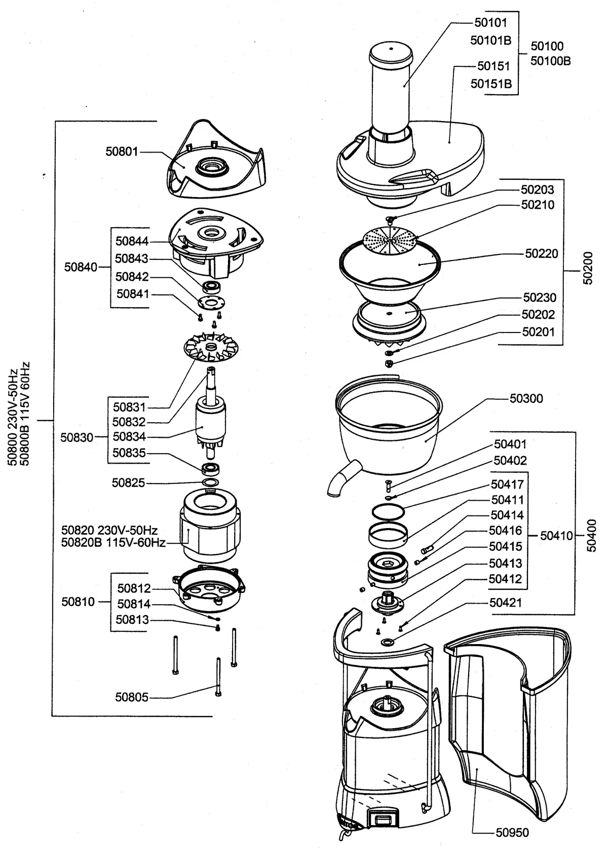 Juicer Parts