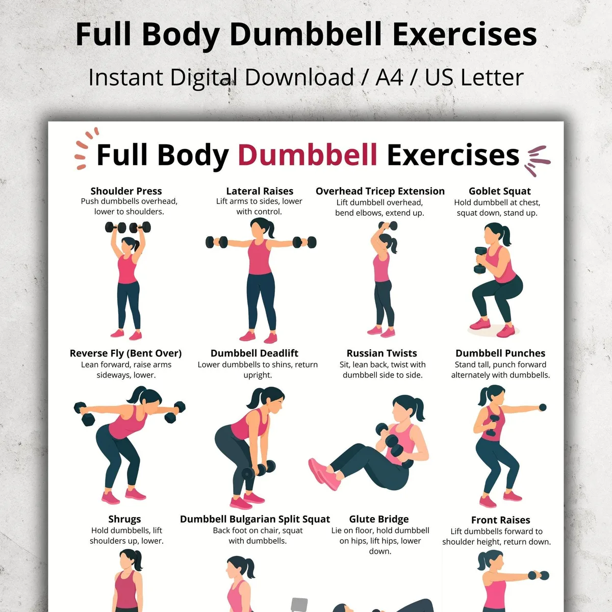 Key Dumbbell Exercises for Muscle Gain