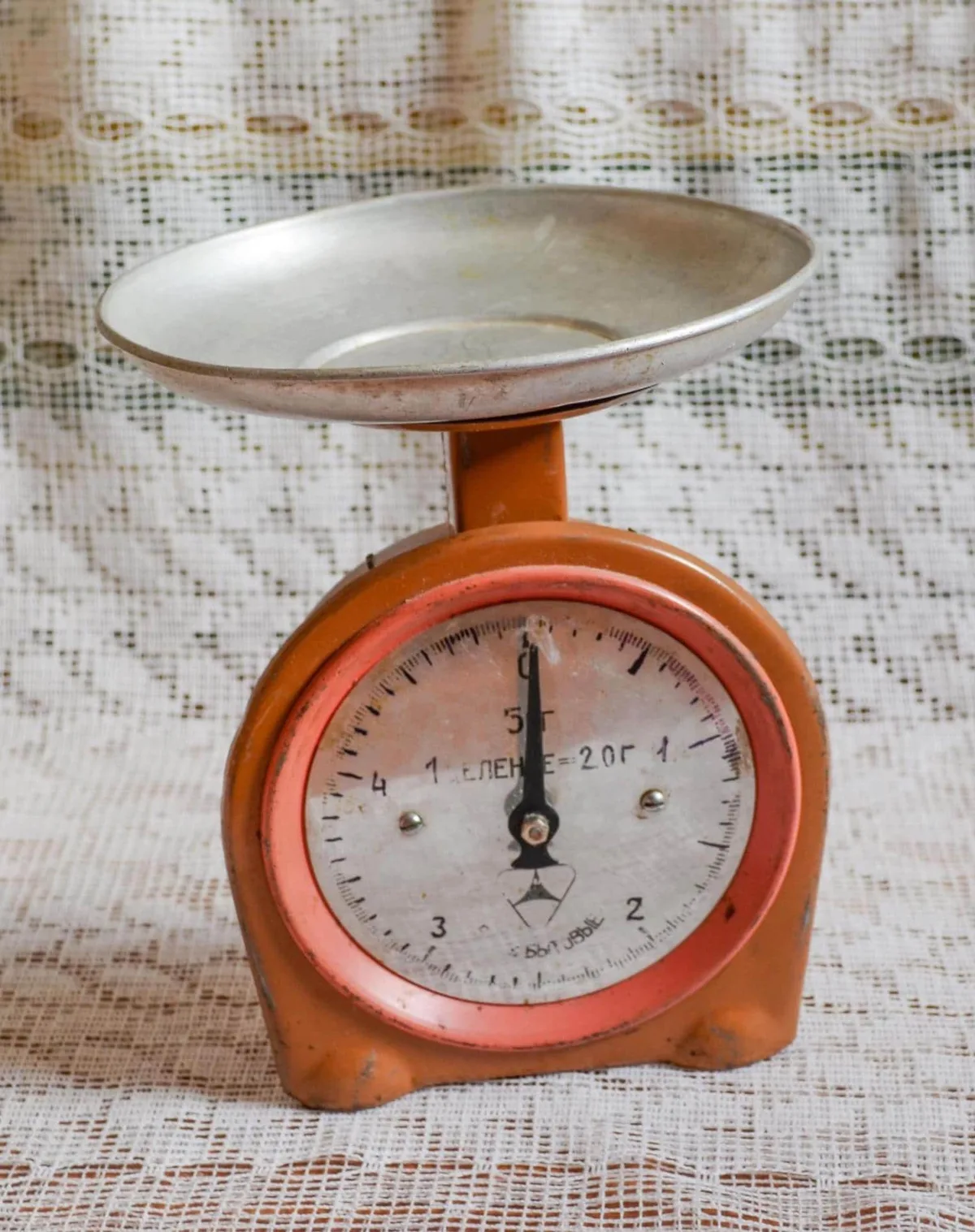 Mechanical kitchen scale