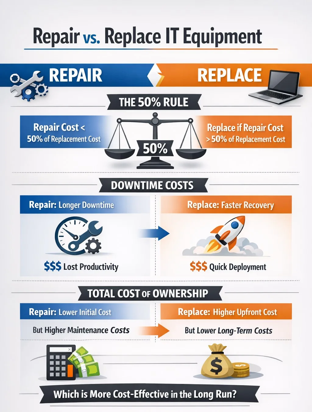 repair vs. replace decision