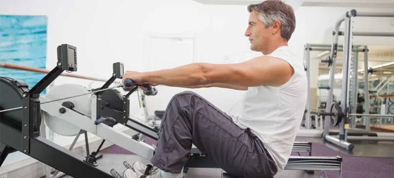 rowing machine back health