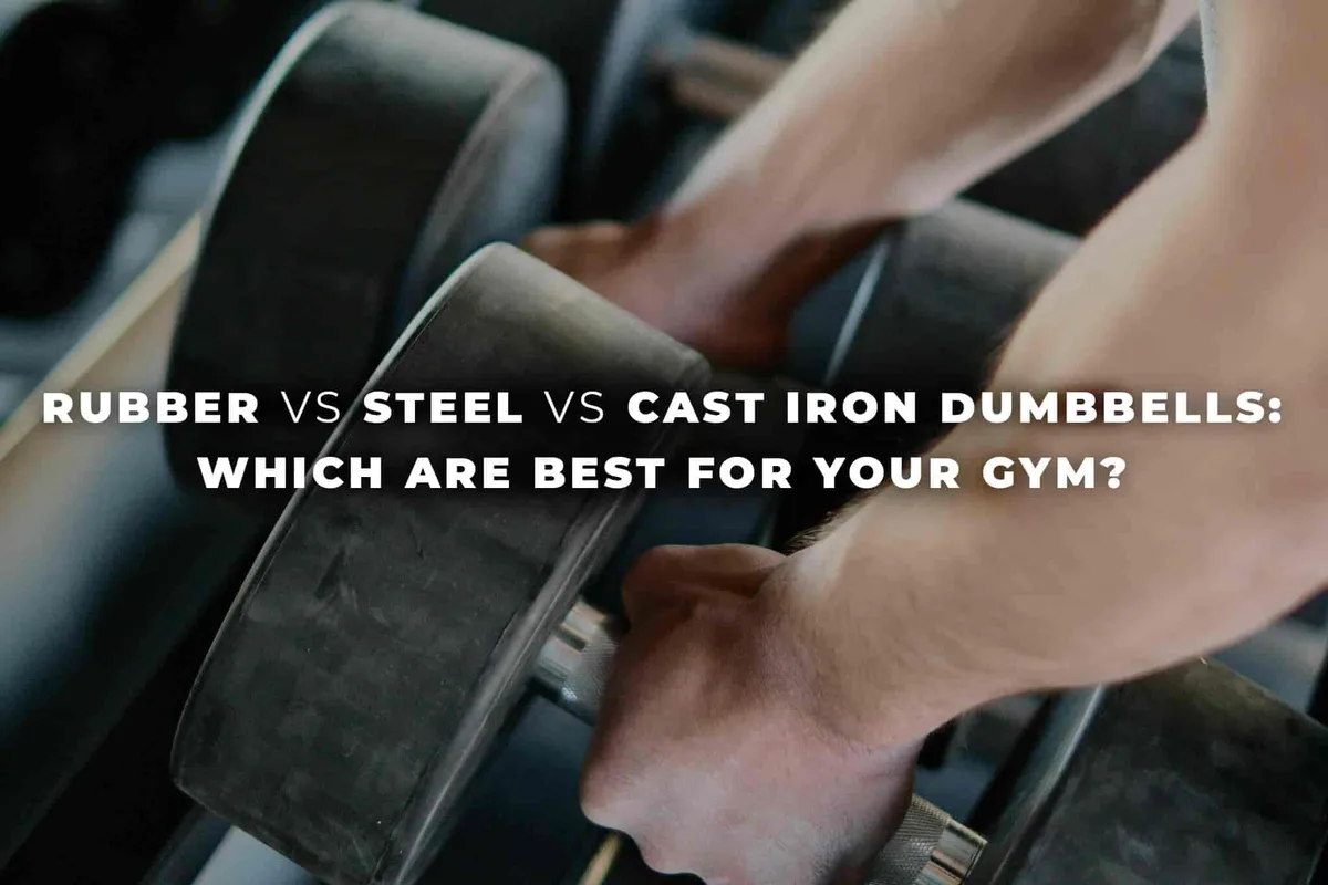 Rubber dumbbells vs. other options