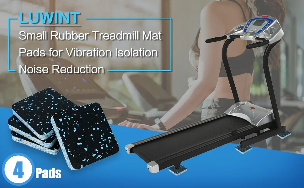 rubber feet (treadmill support feet)
