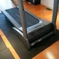 rubber gym mat