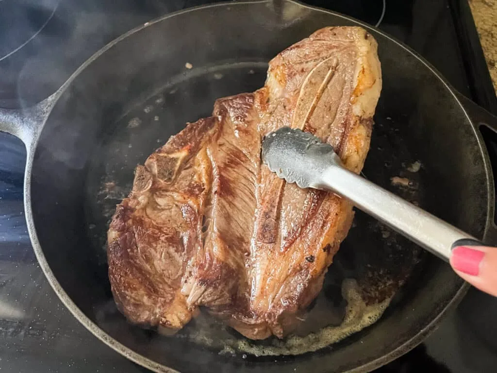 searing before slow cooking
