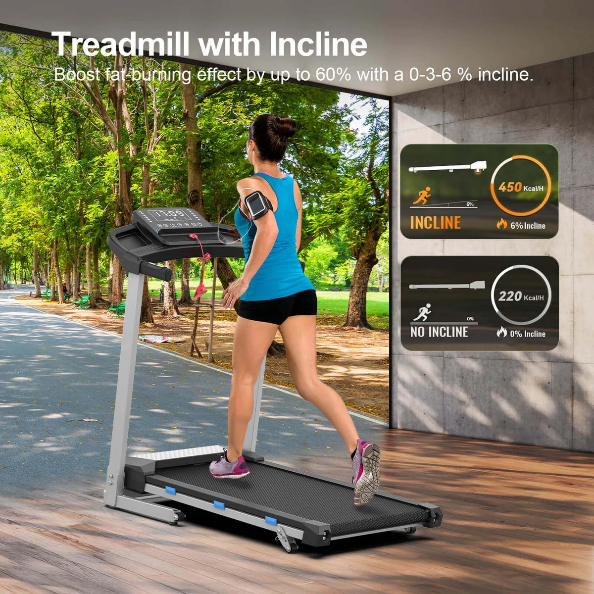 straddle treadmill belt