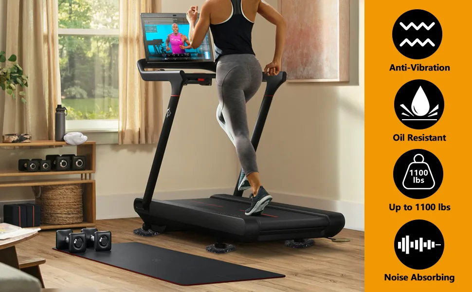 treadmill anti-vibration pads