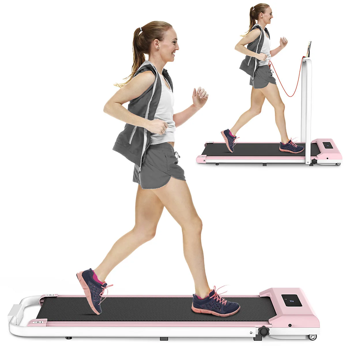 treadmill handrails