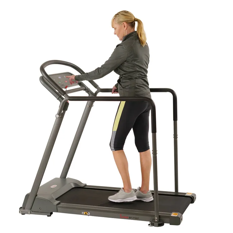 treadmill handrails