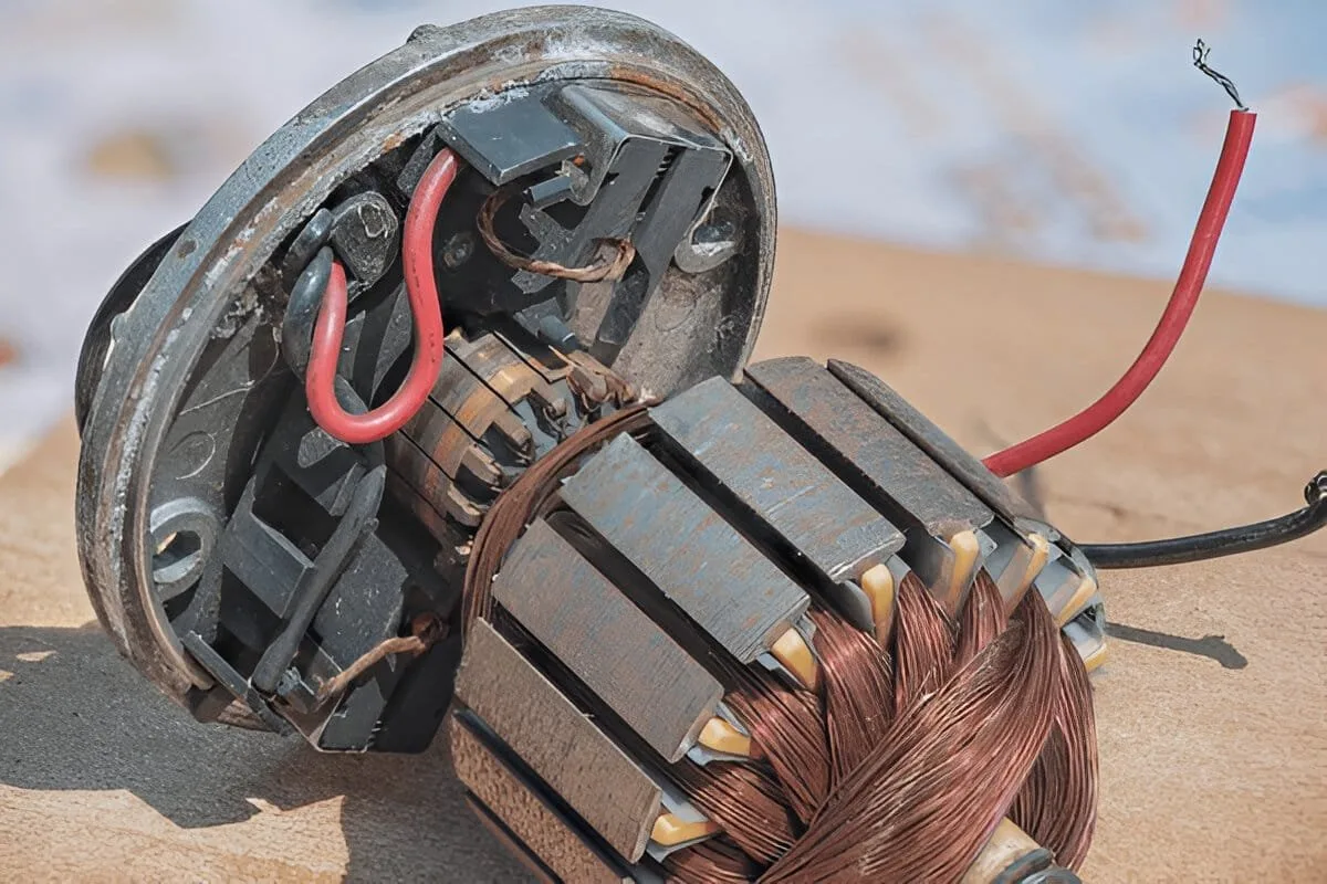 treadmill motor brush wear