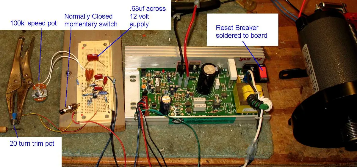 treadmill motor controller