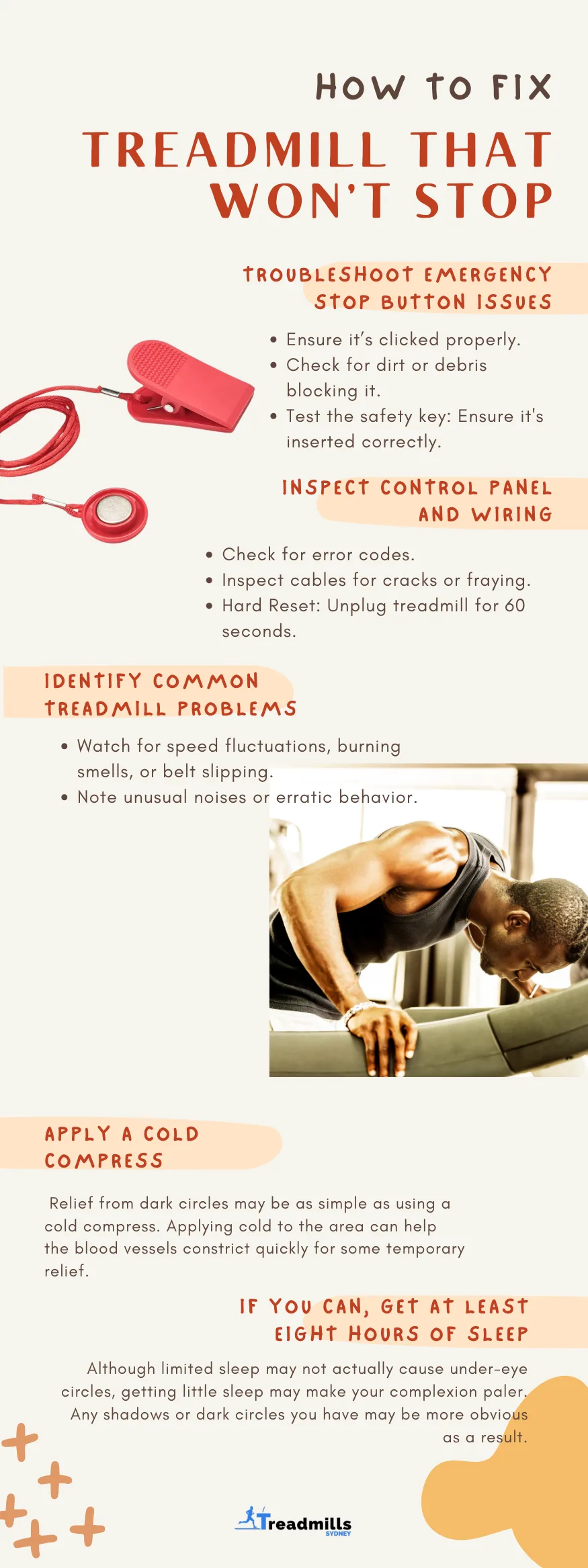 treadmill stops mid-workout